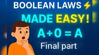 BOOLEAN LAWS PART 2!
