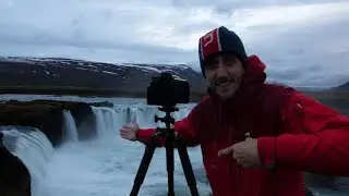 Fotím magický vodopád Goðafoss  | Islandská přírodní krása