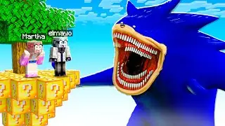ISLA de LUCKY BLOCKS vs Shin Sonic 😱 ¿QUIEN GANARA?
