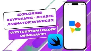 Mastering SwiftUI Animation with KeyFrames/Phase Animator | Custom Geometric Loader in Swift