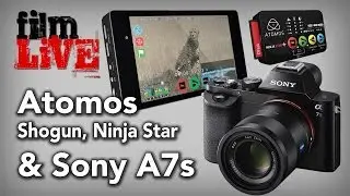 Sony A7s, Atomos Shogun 4K Recorder and the Ninja Star Action Cam Recorder - NAB 2014