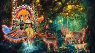 Radha Krishna hd background video | Radha Krishna Animation free hd background | radha krishna video