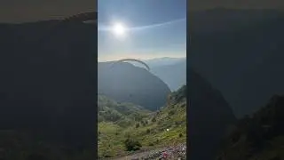 Красивый полёт с красивым видом