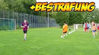BESTE FUßBALL CHALLENGE + RIESEN-BESTRAFUNG | feat. MarcelScorpion & Massi