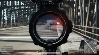 PLAYERUNKNOWN'S BATTLEGROUNDS - Блок пост на мосту...