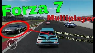 Forza 7 PC - Multiplayer Race - Early start? (with comments)