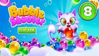 🥺Bubble Shooter 🔫| LVL 8 |Gameplay | ADw games