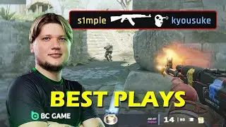 s1mple CS2 FACEIT highlights in 2025