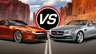 2016 Nissan GT-R vs Mercedes-Benz SLK350 - Spec Comparison!