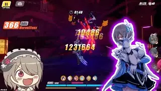 1.2M DAMAGE Umbral Rose Rita | Honkai Impact 3rd