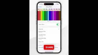 📱 How To Fix Black & White Screen On iPhone!