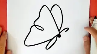 COMO DESENHAR UMA BORBOLETA
