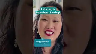 Listening is intentional hearing! #family #lifelessons #communication #parenting #quotesaboutlife