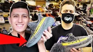 Sneakerheads REACT to FAKE Off-White Yeezys at SNEAKERCON!