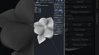 New Blender Addon: Model a Flower in a Minute! #shorts