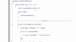 C# Edge 80 -  C# Create Directory if it doesn't Exist