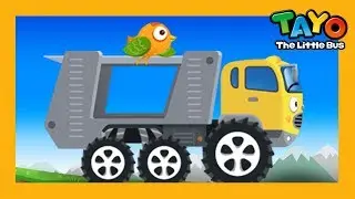 Tayo strong car carrier Carry l Repair Game l Learn Street Vehicles l Tayo the Little Bus