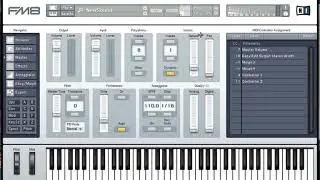 Frequncy Modulation , Subtractive, and Additive Synthesis in FM8