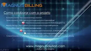 MagnusBilling V6 - Configuração inicial