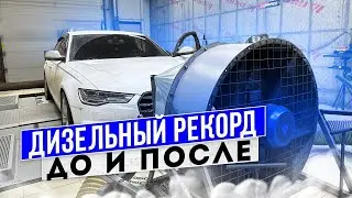Audi a6 c7 3.0tdi Гибридная турбина STAGE 3