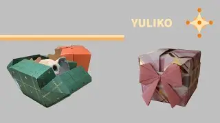Fast and Easy Origami Gift Box [2 Ways to Close]