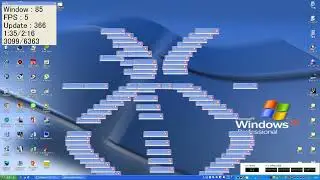 osu! impossible beatmap but AS WINDOWS (Knife Party - Centipede)