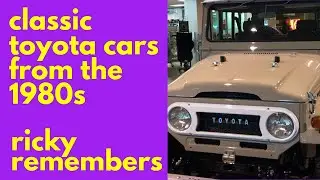 Classic Toyota Cars from the 1980s