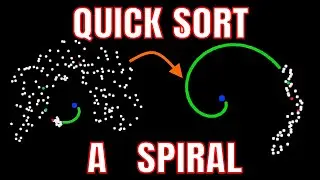 Quick Sort a Spiral in 25 Seconds