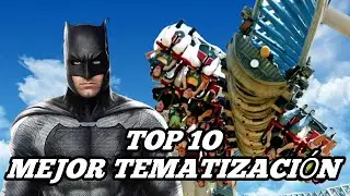 ¡TOP 10 MONTAÑAS RUSAS CON MEJOR THEMING DE ESPAÑA!
