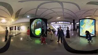 Introduction to DïaloG, interactive installation by Refik Anadol and Maurice Benayoun (360 video)