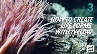 Anemone | How to create life forms with Tyflow | 3dsmax tutorial
