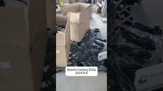 #ApextoFactoryDaily - Packing and Preparing T21 Units for Shipment!