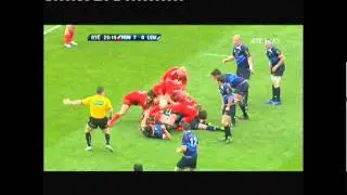 Brian O'Driscoll tackle v Munster when injured