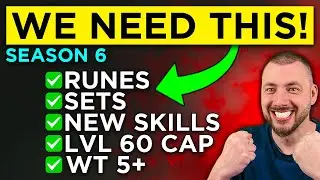 Season 6 Drastically Changes Diablo 4 - Vessel of the Hatred Predictions