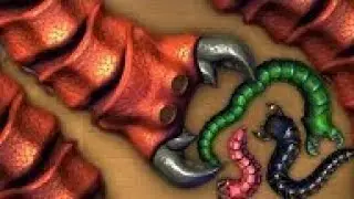 GIANT RED WORM TAKES OVER EVERYTHING?! (Insatia)-reupload