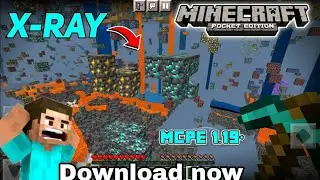 X-Ray Pack For Minecraft PE 1.19 - ( 100% Working!! ) | Best X-Ray Mod For Minecraft Pe 1.19