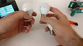 Реальный бой led ламп: Mini 627 против ламп Lexman 6W и Titanium 5W