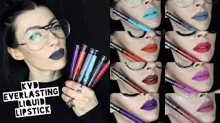 9 Brand New Kat Von D Beauty Everlasting Liquid Lipsticks