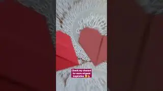 How To Make a Paper Heart - Beautiful Easy Origami 