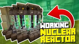 WORKING Nuclear Reactor in Vanilla Minecraft!