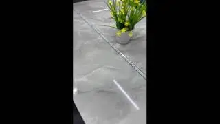 Стол кухонный серый 130