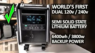 Zendure Superbase V 6400wh 120v | 240v Solid State Battery Solar Power Backup Generator