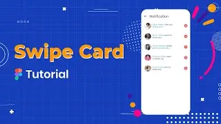 How to make Swipe Card in Figma | Youtube UI Design | UI Animation | App Design