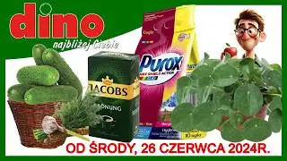 🦕 𝐃𝐈𝐍𝐎 🦖 Gazetka Promocyjna od Środy 26.06.2024. | Najbliżej Ciebie