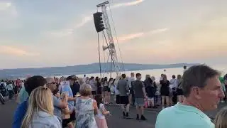 Eurofighter Typhoon, Autogyro and Pyrotechnics - Ayr Airshow 2023