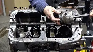 Old Rusty,  Citroen U23 , T23  Total Engine rebuild in 25 minutes