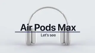 Apple Air Pods Headphone 3D Animation