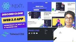 Let's Build Discord Clone Web 3.0 App With React.js Next.js & Tailwind CSS | Iballdesigningdeveloper