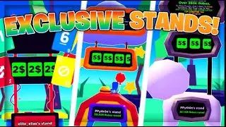 How to Find ALL EXCLUSIVE STANDS in PLS DONATE