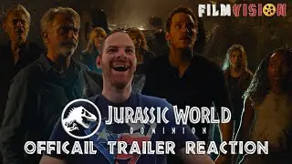 Jurassic World: Dominion (Official Trailer) Reaction - Kolton Steel